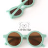 İskandinav Çocuk Güneş Gözlüğü 2-10 Yaş - Mint Yeşili